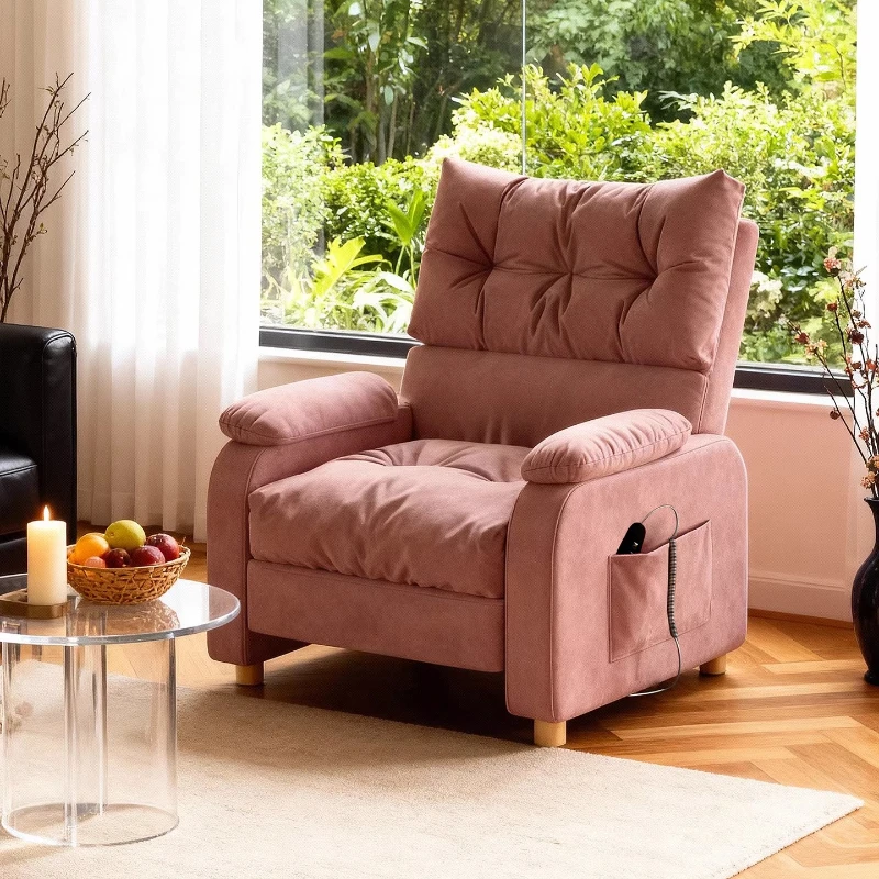 Electrically Adjustable Lazy Sleepable Bedroom Cloud Premium Single Function Sofa
