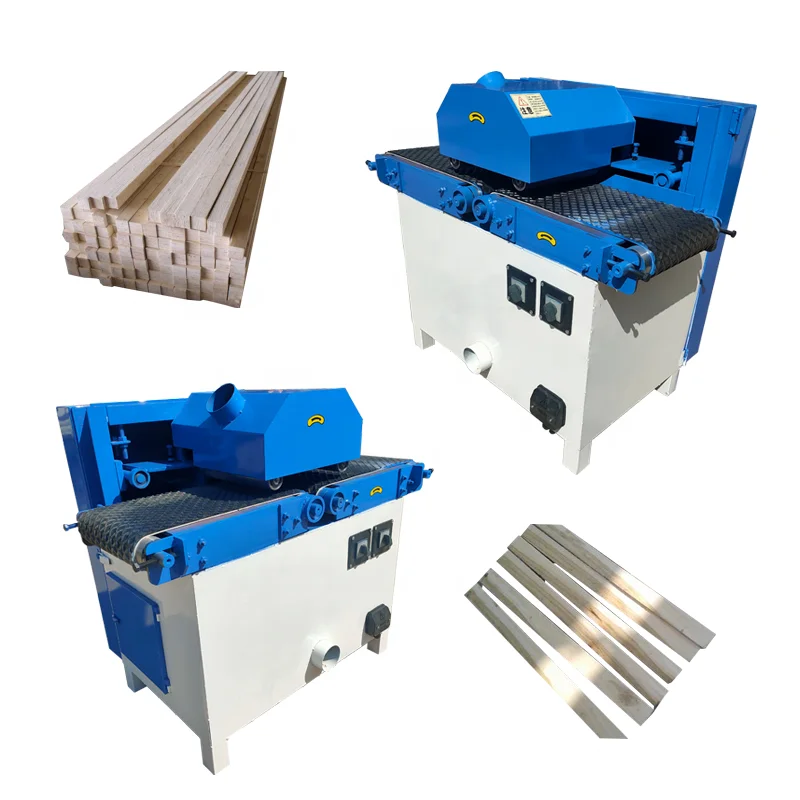 Automation Multi Blade Circular Rip Saw Wood Cutting Machine