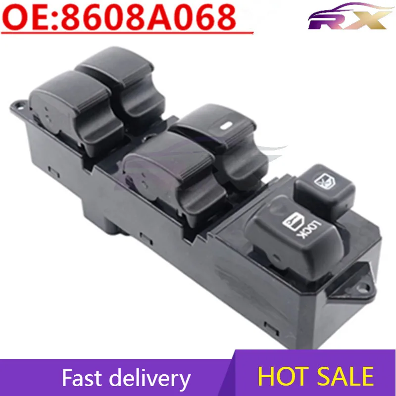 

OEM:8608A068 Power Window Master Control Switch For 2008-2010 Mitsubishi Lancer