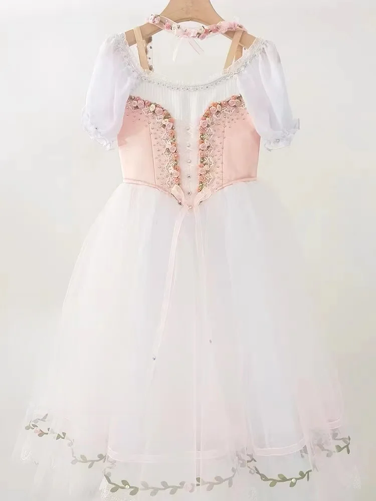 The latest new model is launched light pink romantic tutu dress,Giselle's unstoppable daughter variation adult and children's co