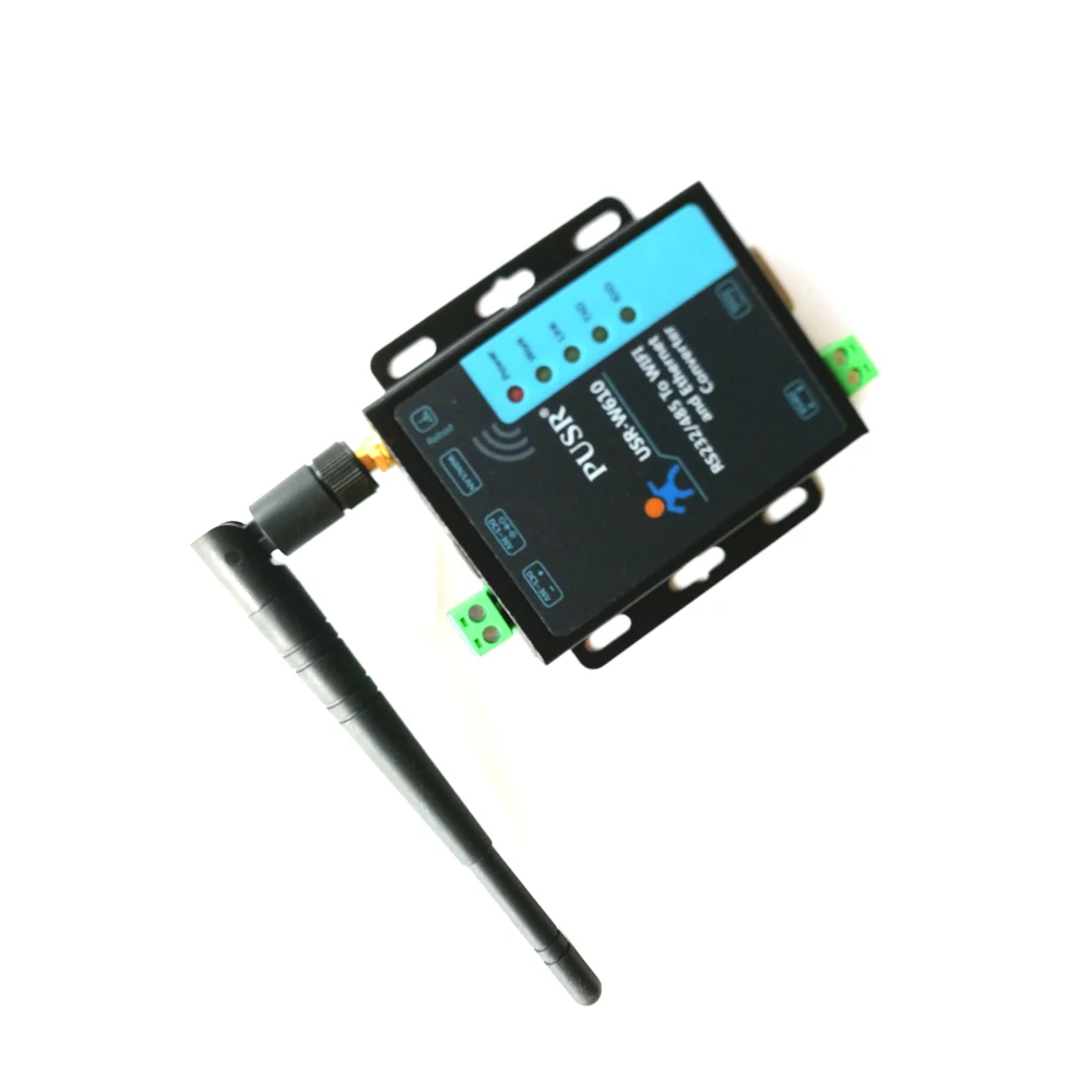 USR-W610 RS232 RS485 serial to WIFI Ethernet Modbus RTU to TCP 802.11 b/g/ndevice converters