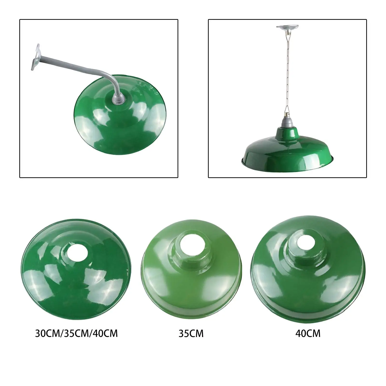 

Эмалированный купольный абажур в современном индустриальном стиле для потолочного подвесного светильника, для дома и гостиной