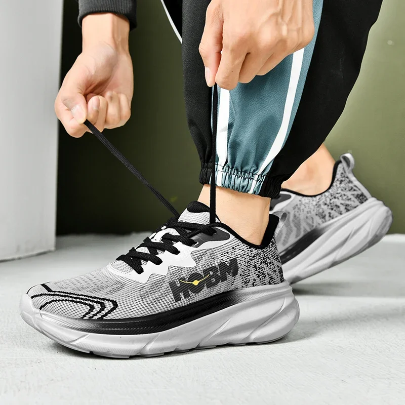 Men Sneakers Marathon Men Sports Running Sports Shoes Breathable Lightweight Women's Comfortable Athletic Shoe Nonskid Sneakers - Image 6