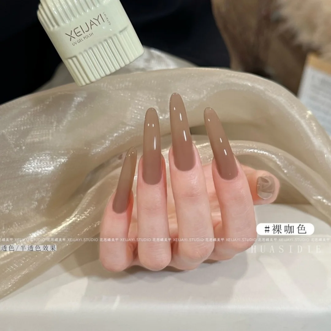 15ml Einfarbiges Maniküre-Nagelgel Abnehmbare Nagelschicht Nagel-Top-Gel Geeignet für Schönheitspflege bei Damen