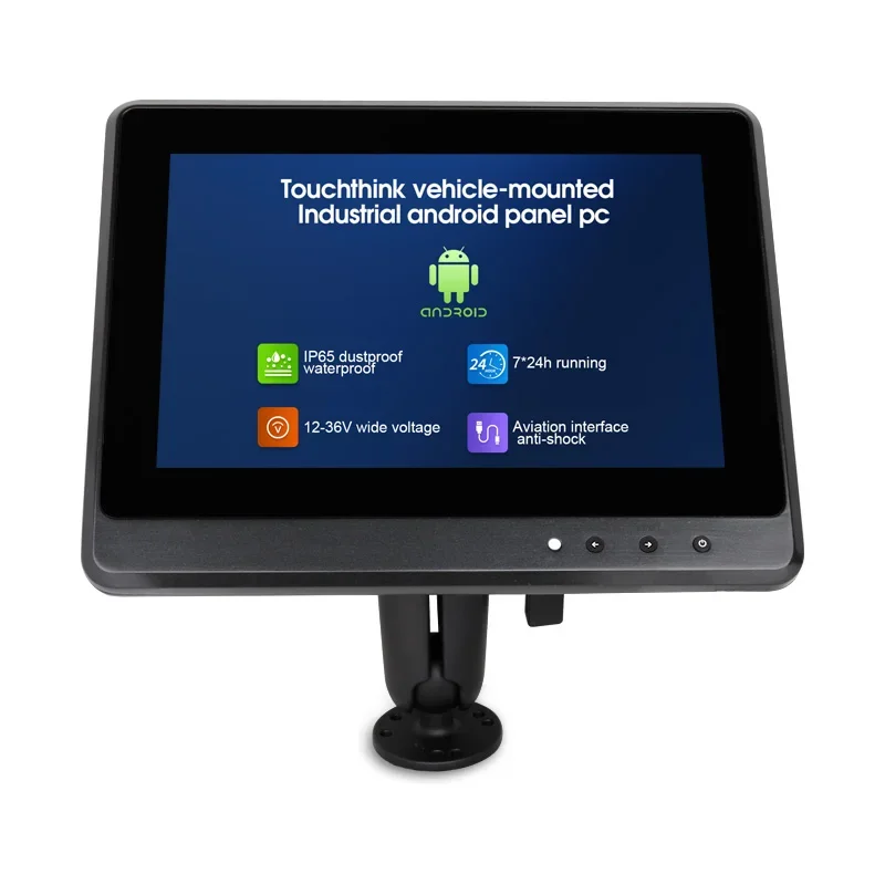 Touchthink 101 inch capacitive touch marine industrial android panel pc with customized temperature and humidity sensor