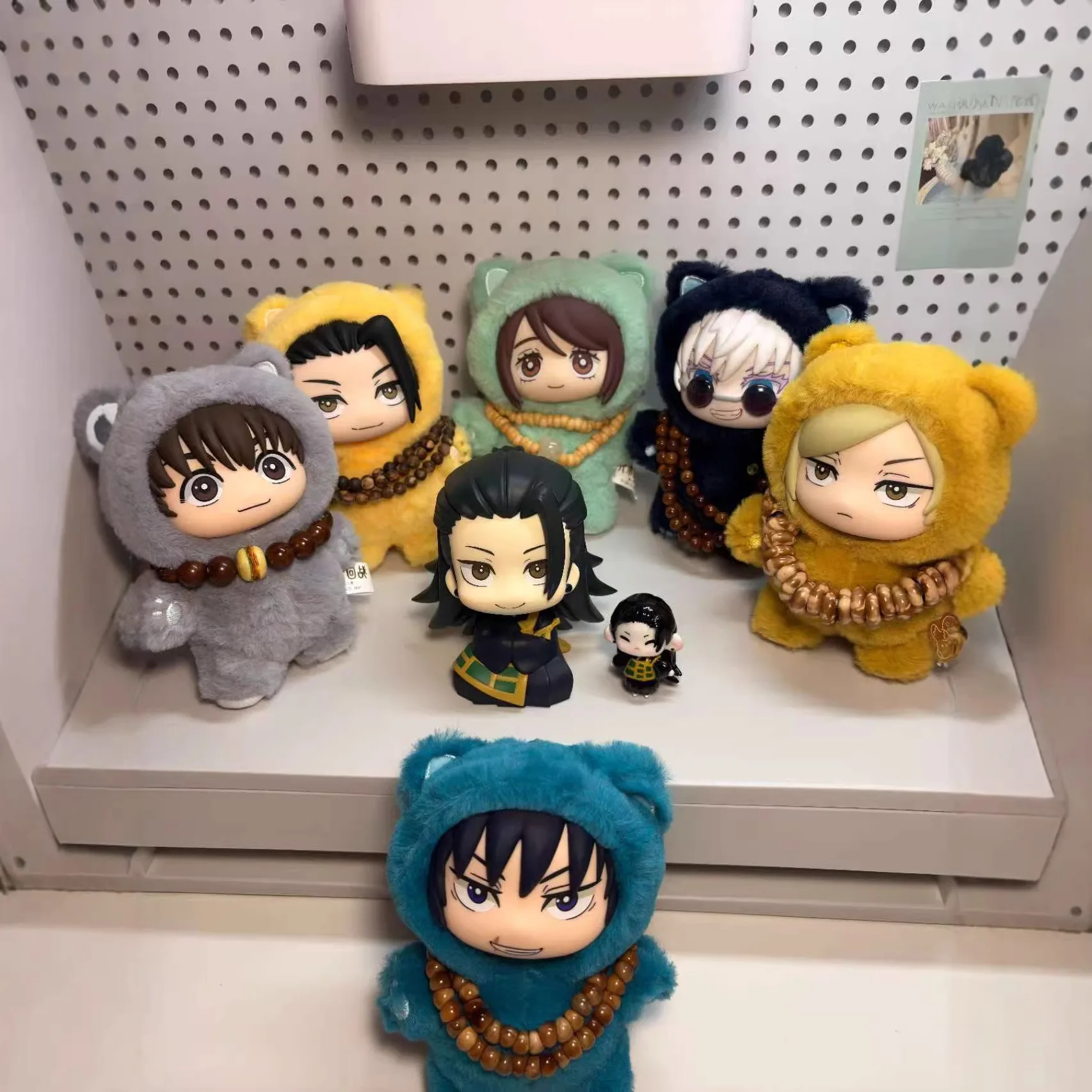 

HOT Kawaii Jujutsu Kaisen 2 Cat Ear Plushie Series Blind Box Mystery Box Anime Toy-Room Decoration-Collect-Festvial Gift..