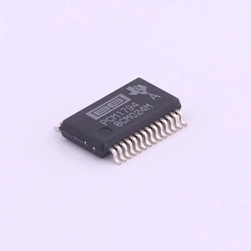 

10PCS PCM1794ADBR SSOP-28 PCM1794ADBT SSOP28 PCM1794ADB PCM1794A PCM1794 Audio D / A Converter IC New and original