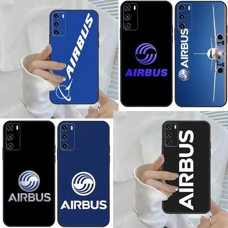 Airbus Logo Phone Case For Honor 50 60 70 Pro 8A 8S 8X 9 9C V9 9X 9LITE Psmart z V 10 I 20 S 30 PRO High Quality Funda Shell