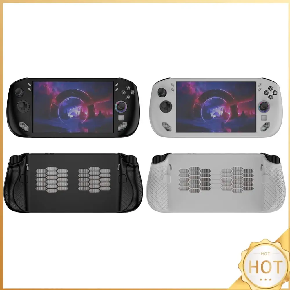 Противоударный защитный чехол, противоударный силиконовый чехол для игровой консоли, износостойкий мягкий чехол для портативной консоли для Lenovo Legion GO S