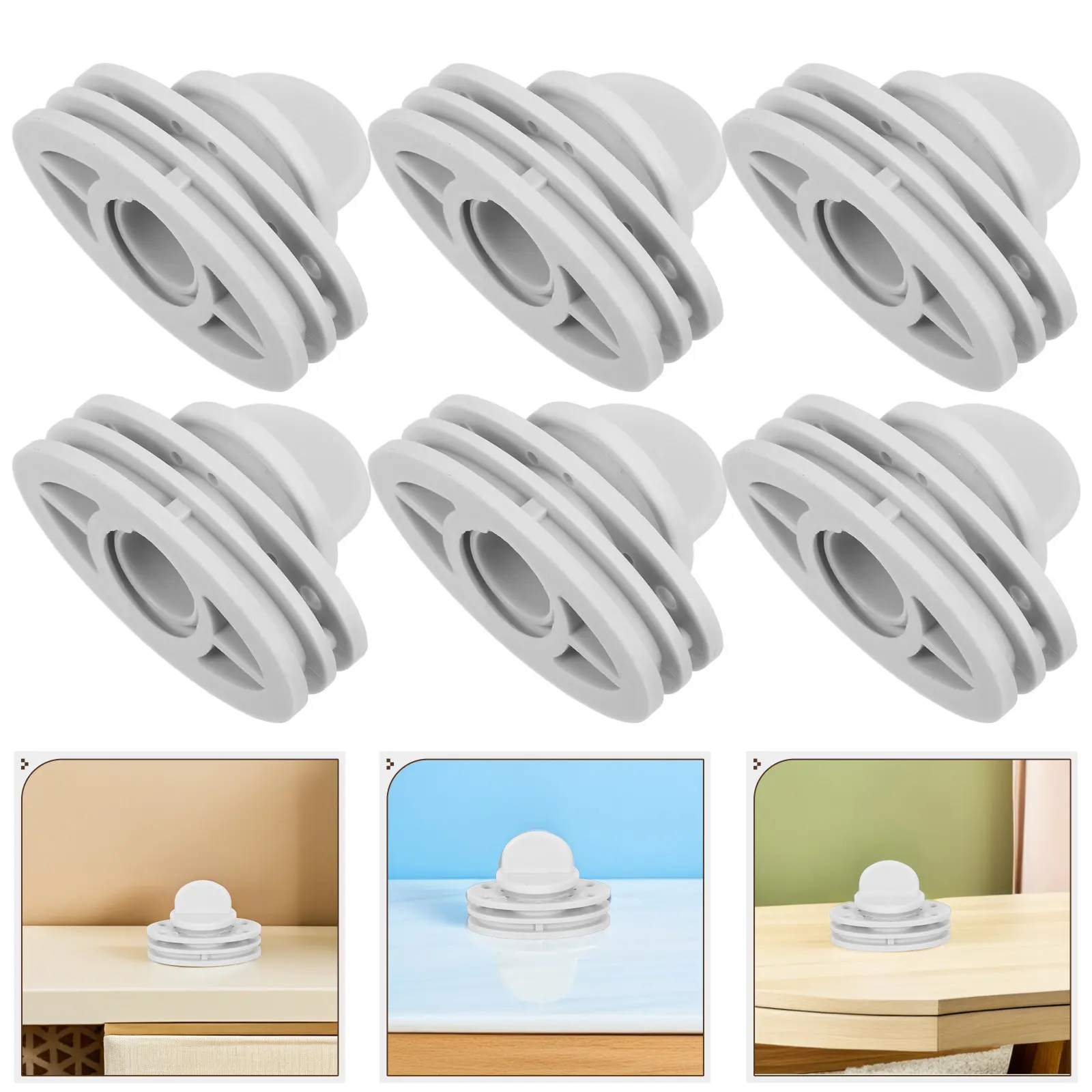 

6Pcs Hot Water Bottle Caps Leakproof Stopper Plugs Replacement Stoppers for Hot Water Travel Camping Warmth Preservation