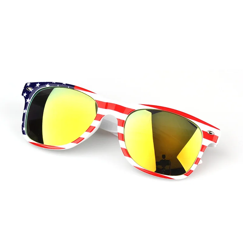 Personality USA National Flag Sunglasses Men Women Independence Day Decorations Eyewear American Flag Promotional Sun Glasses