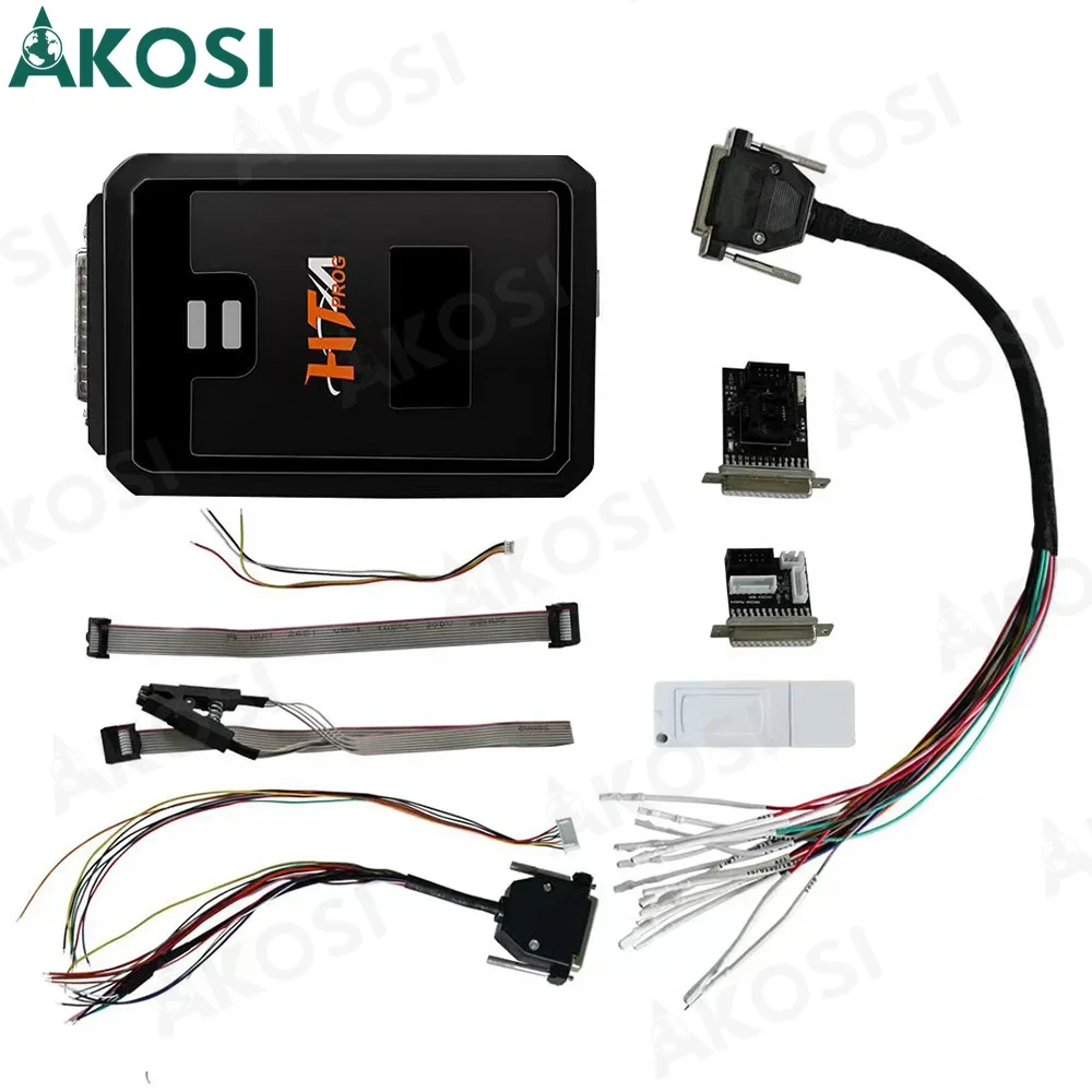 2023 top HTprog Full Version adapter+cables+dongle Works for KT200 Alone as ECU Chip tuning Tool