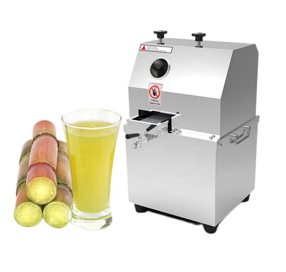 Electric Type Mini Small Scale Sugar Cane Sugarcane Juice Making Juicer Extractor  Sale