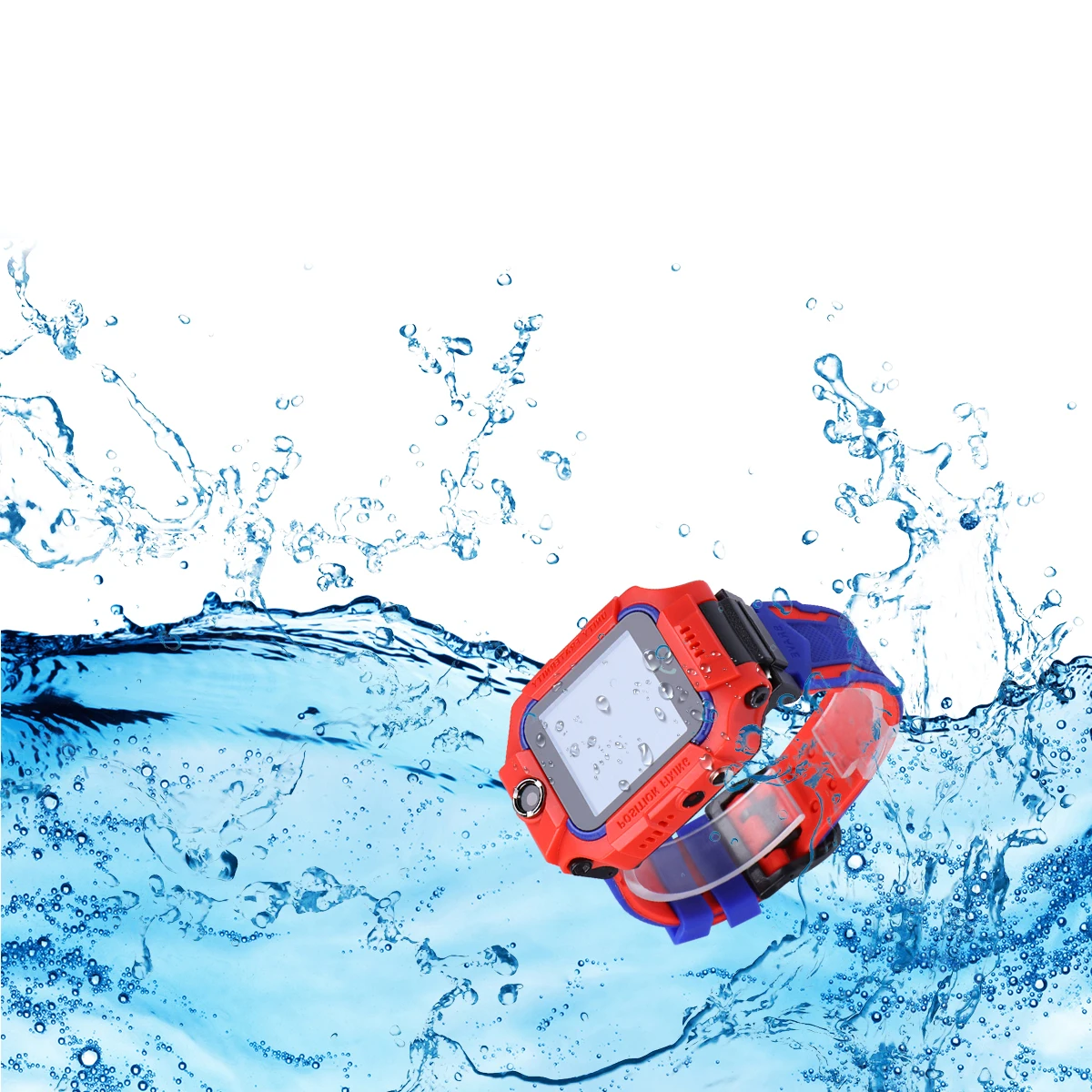 

Waterproof Watch Sos Emergency Call Lbs Positioning Two-Way Call Historical Track Electric Fence Alarm Camera Gift For