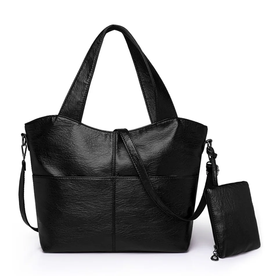 High Quality Soft Leather Shoulder Bags for Women 2024 High-capacity Tote Hnadbags Luxury Hnadbags Women Bag Designer Sac A Main