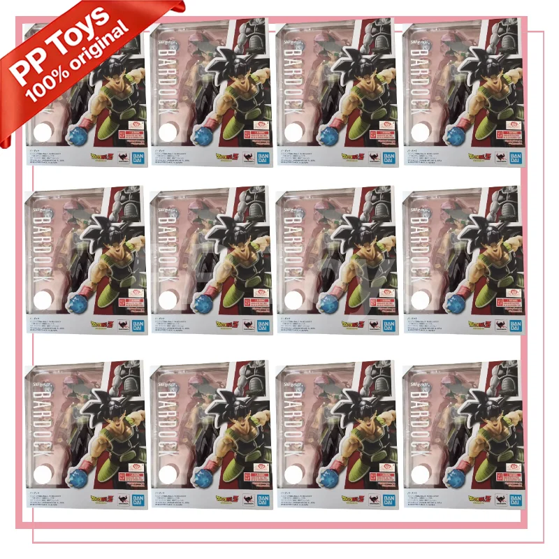 

100% Original Bandai Shf SH Figuarts Dragon Ball Bardock Burdock Action Figures Model Toys Figura Gift Collection in Stock