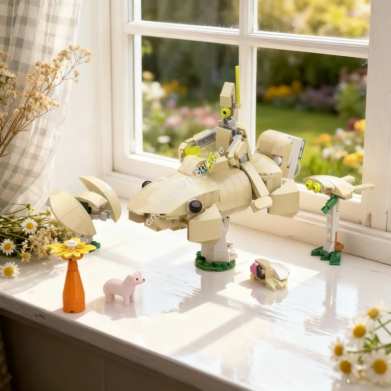 

297 деталей MOC Creator 3 в 1: Конструктор «Морской охотник», развивающая игрушка для сборки, креативный подарок на Рождество, DIY-идея для обучения