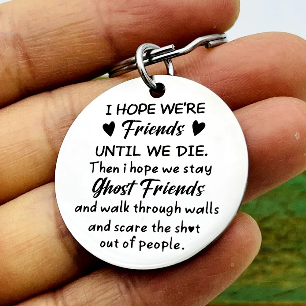 Friend Keychains for Women Men Friendship Gifts for Soul Sister Bestie Gifts for Best Friend Birthday Gifts for Bff