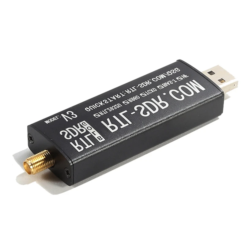 Для телефона, блог V3 R820T2, обновление R860T TCXO, программное обеспечение, радиоприемник, HF приемник, черный радиоприемник