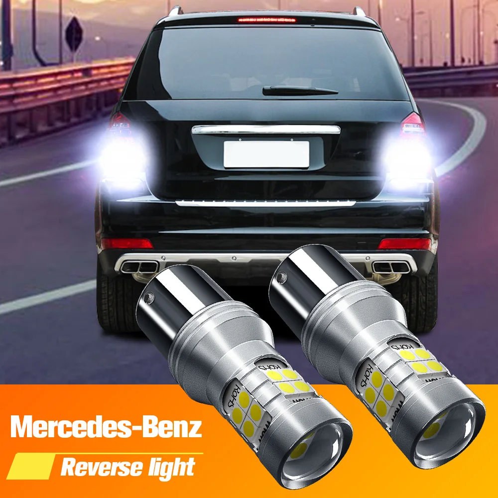 

2pcs LED Backup Light Blub Reverse Lamp P21W BA15S Canbus For Mercedes Benz W168 W169 W245 W202 W203 W204 C204 CL203 S202 S203