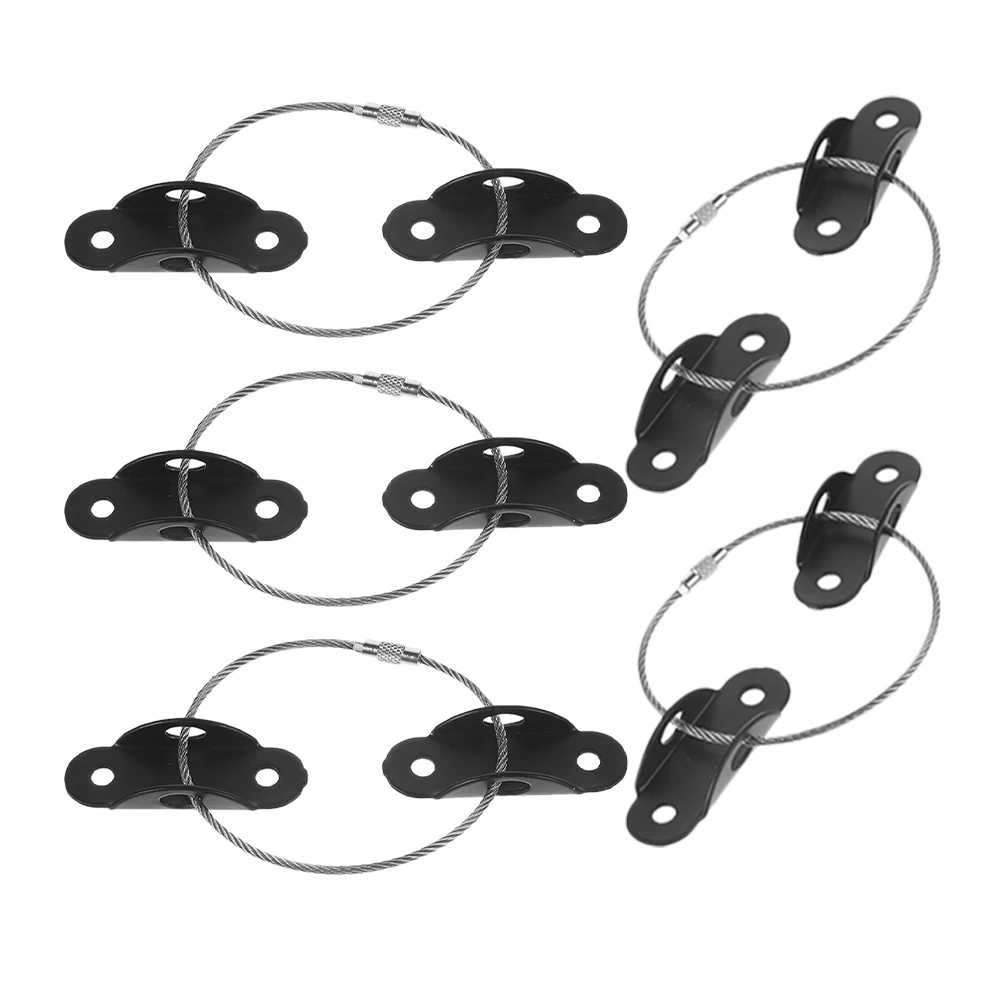 

5 Sets Furniture Fall Preventer Wall Anchors White Wide Strap Anti Tip Device for Baby Proofing Safety Lock Screws