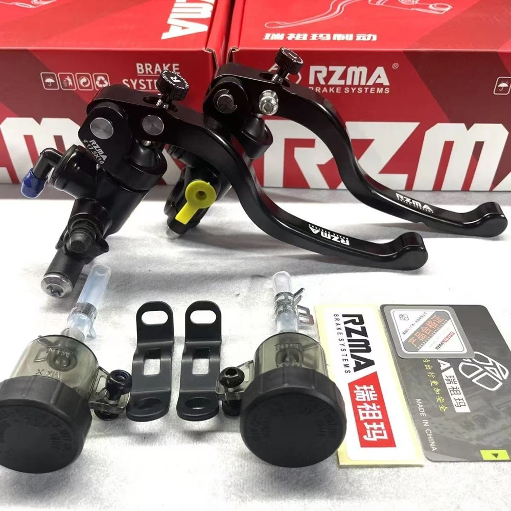 

RZMA Universal L16/R 17.5mm Motorcycle Brake Clutch Pump Master Cylinder Lever 22mm for Cafe Racer Aprilla Honda Yamaha Suzuki