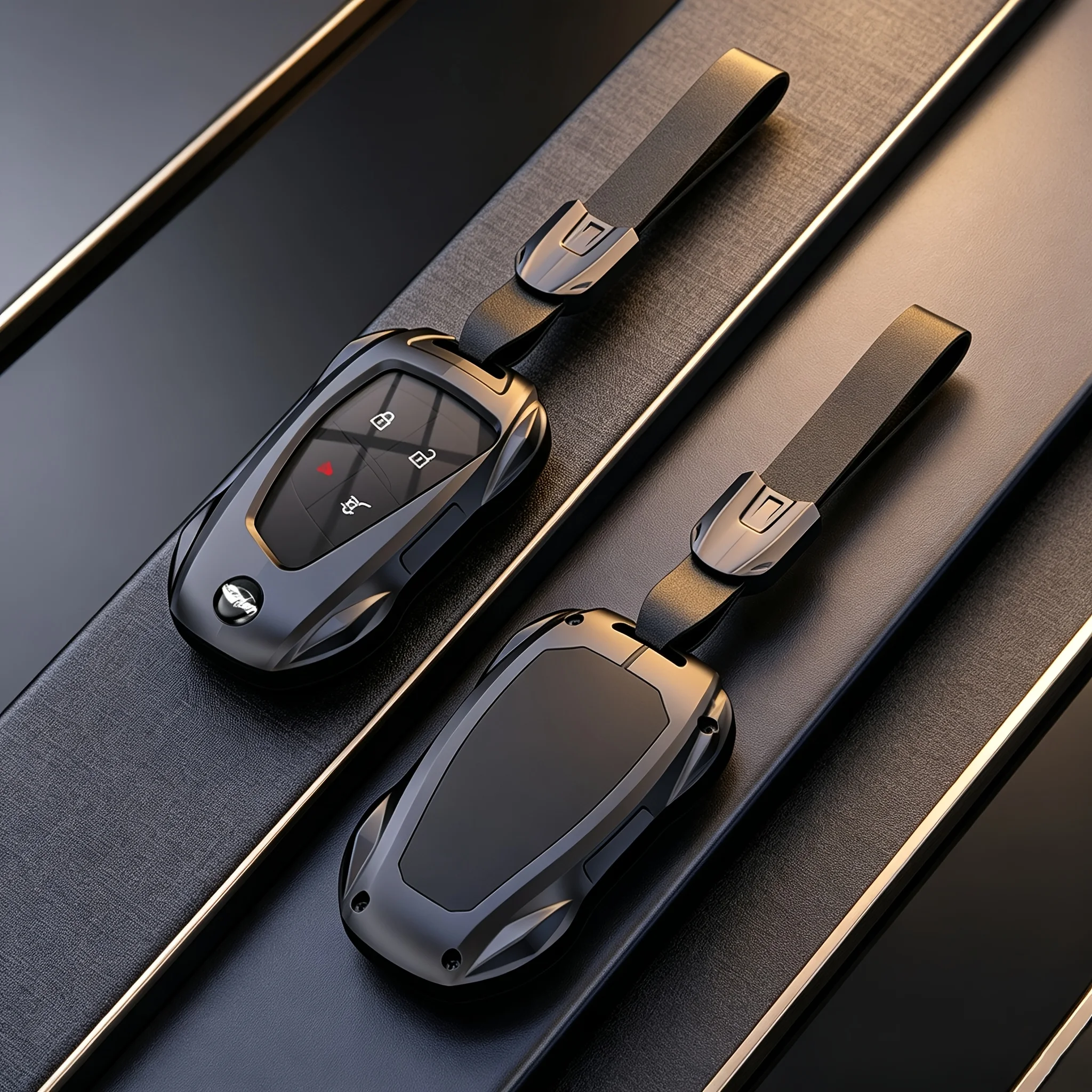 Suitable for GMC Yukon, for BUICK Encore S Plus Avenir, for CHEVROLET Tahoe Suburban 2021 2022 2023 Zinc Alloy Car Key Case Key