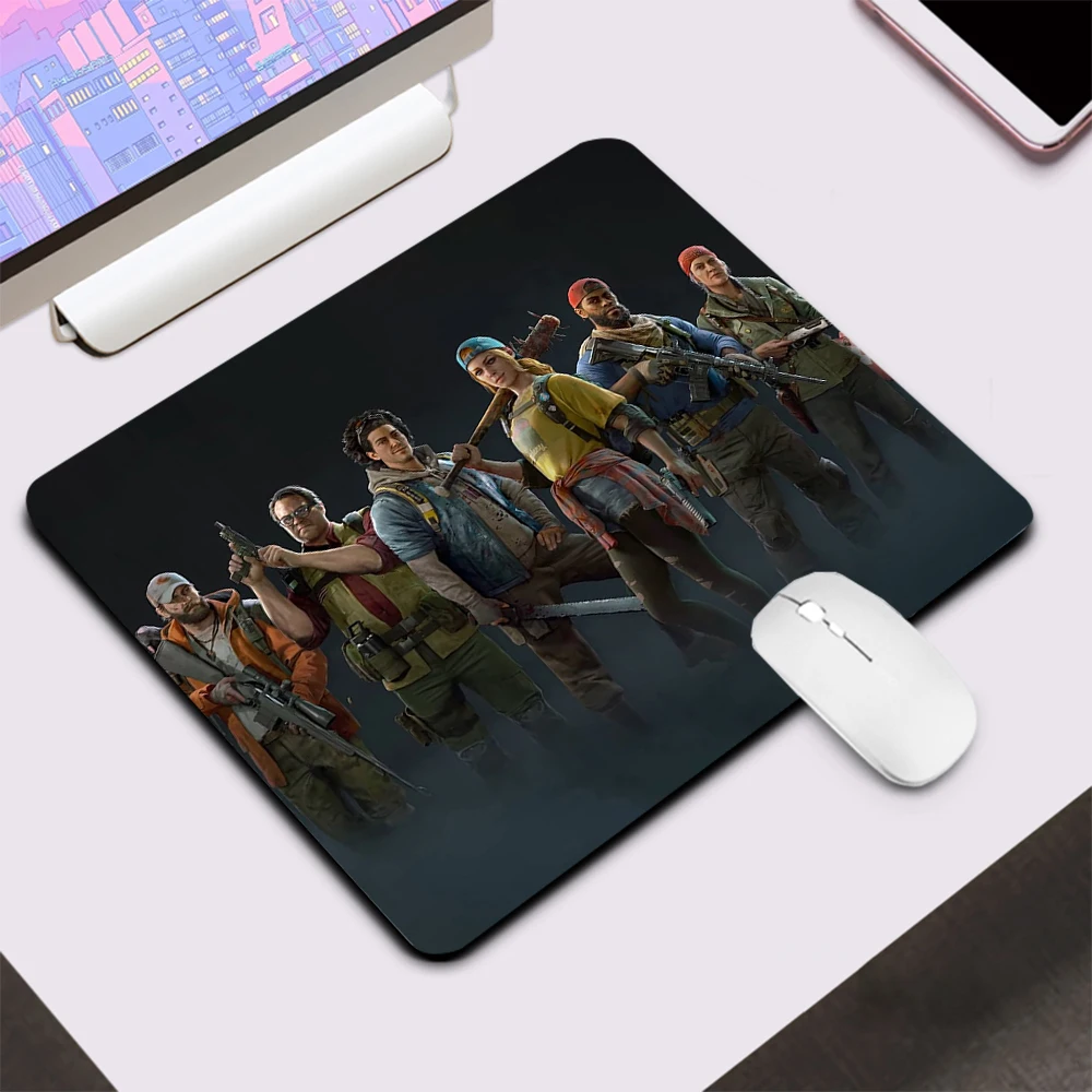 لوحة ماوس ألعاب صغيرة من Back 4 Blood، لوحة ماوس مكتبية للكمبيوتر، لوحة مفاتيح مكتبية، حصيرة مكتبية لألعاب الكمبيوتر الشخصي، حصيرة ماوس من السيليكون للكمبيوتر المحمول