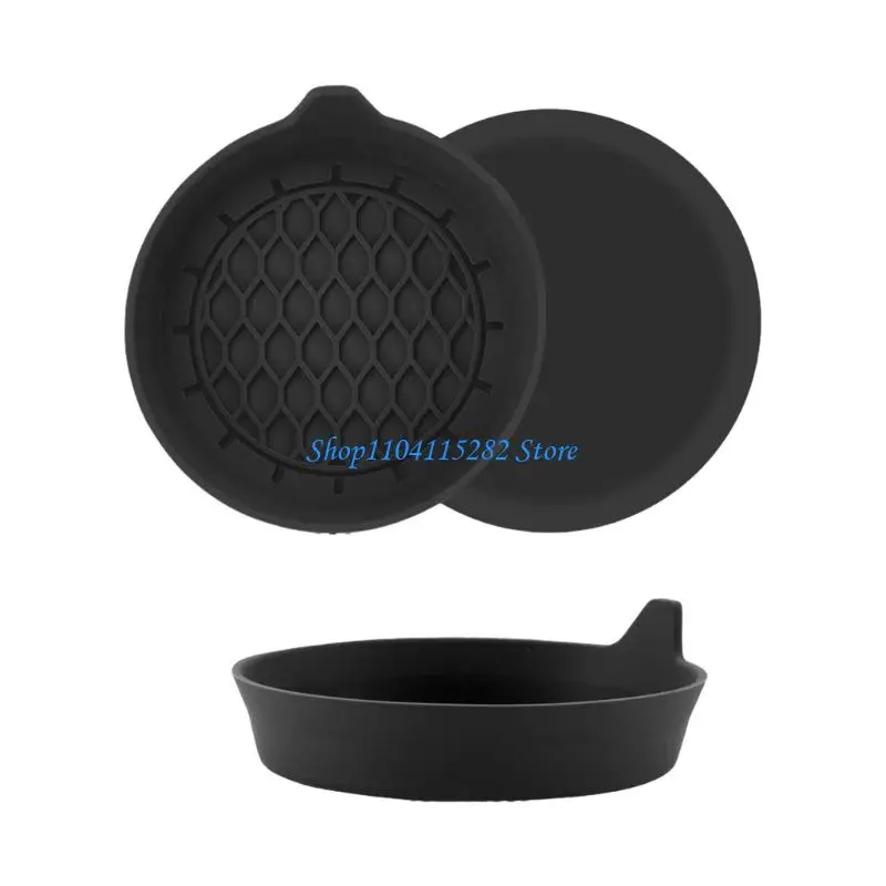 

Car Interior Accessories Not Slip Cup Coasters Silicone Drink Mat Organizers