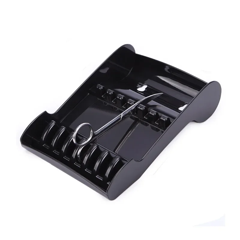 

Barber Scissors Storage Rack Salon Scissors Holder Container Professional Hair Cutting Shears Display Box Hairdressing Accessory