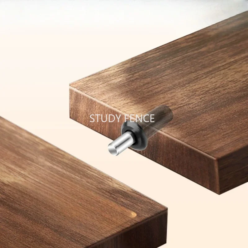 50/100/200PCS Iron Nickel Plated Furniture Connectors Fixed Wooden Board Tool Household Hardware Accessories Cabinet Door Tools