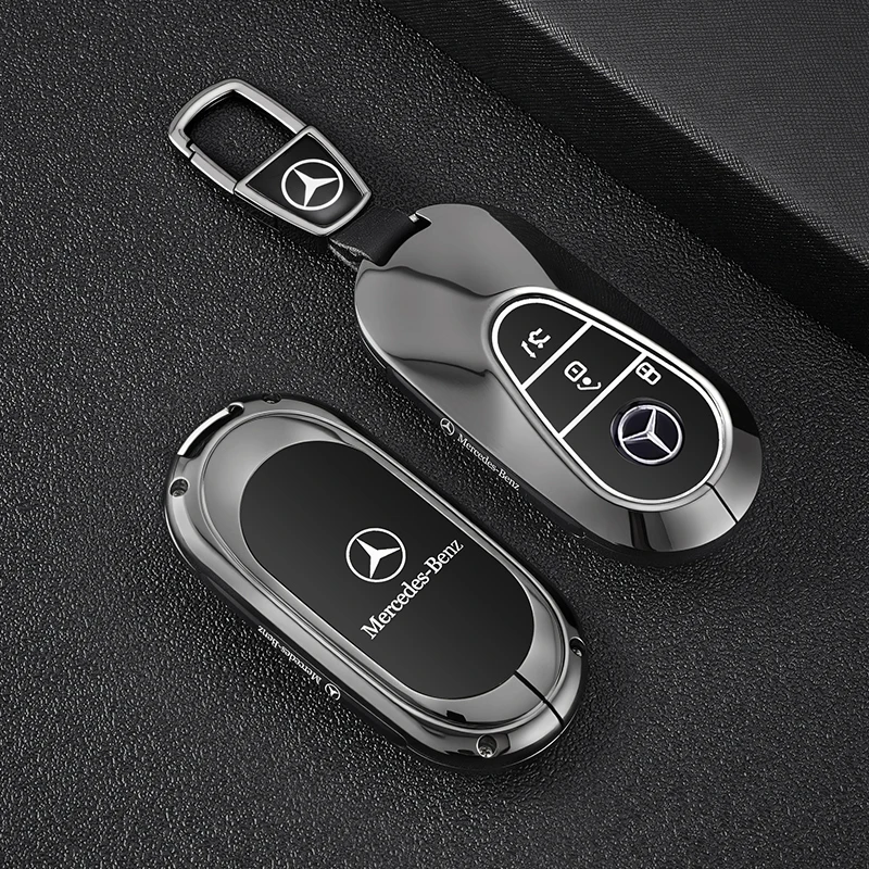 For Mercedes Benz C S Class W223 W206 S260L S350L S400L S450L S500L for Maybach S480 S580 2020 2021 2022 Car Key Case TPU Cover