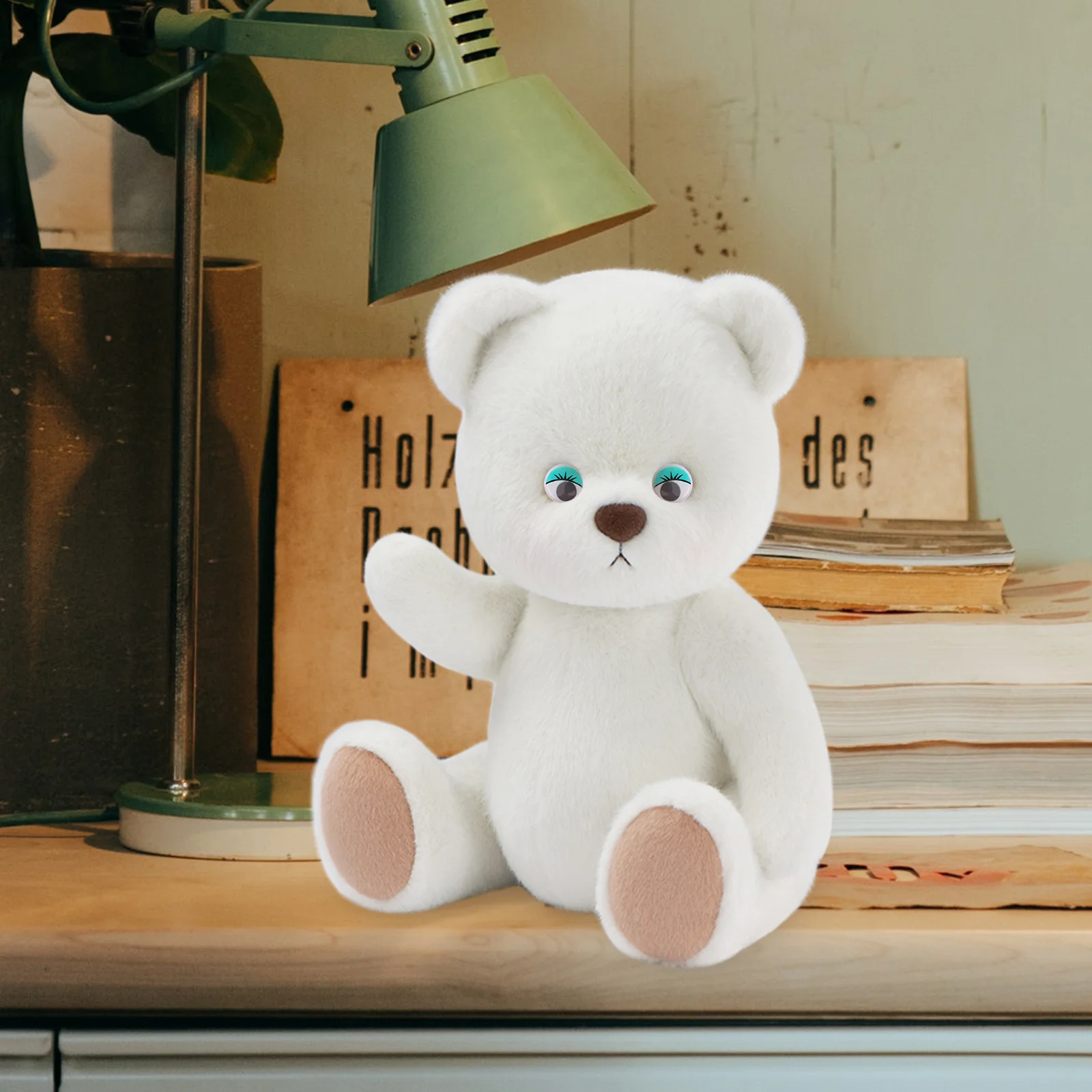 50 قطعة مجموعة المواد الحرفية 20 مللي متر الملونة المستديرة ذاتية اللصق عيون جوجلي DIY بها بنفسك المشاريع الفنية سكرابوكينغ الحيوانات المحشوة دمية