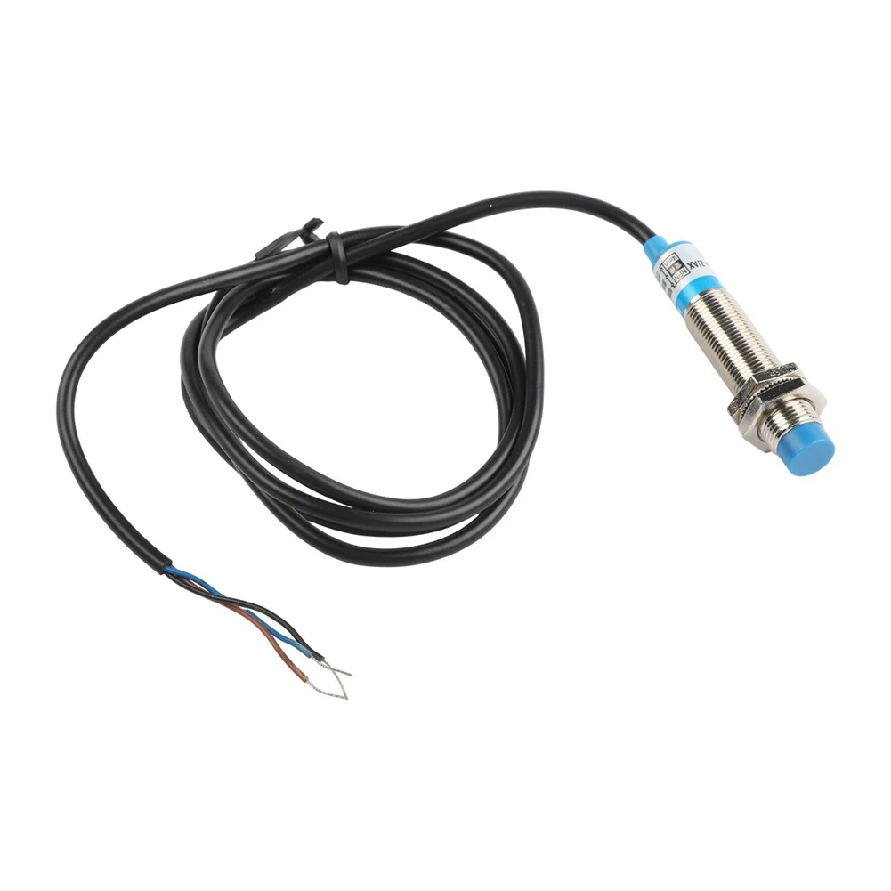 2 buah saklar sensor jarak LJ12A34ZBY dengan indikator LED untuk deteksi logam yang presisi dalam aplikasi industri