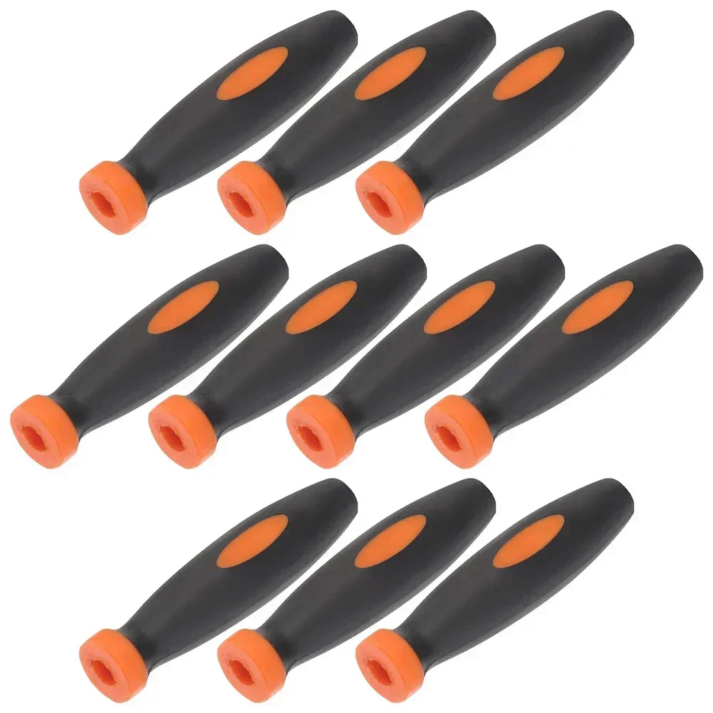 10Pcs Durable Rubber Files Handles Files Supplies 3mm Hole Diameter Files Handles Woodworking File Handles For Small Files