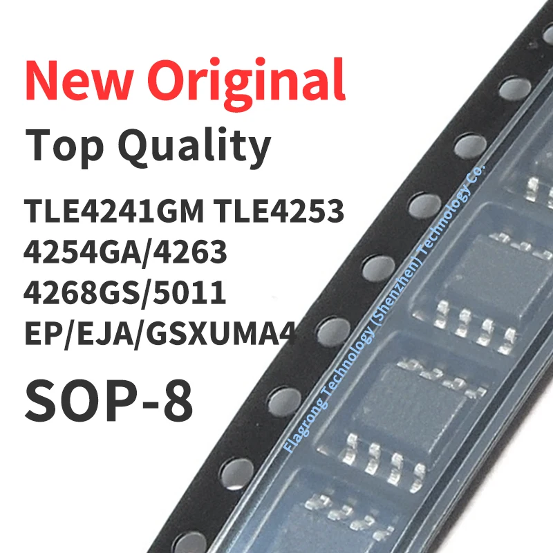 1 Piece TLE4268GS TLE4263GS TLE4254GSXUMA4 TLE4254GS TLE4254GA TLE4254EJA TLE4253EP TLE4241GM TLE4253GS TLE5011 SOP-8 Original