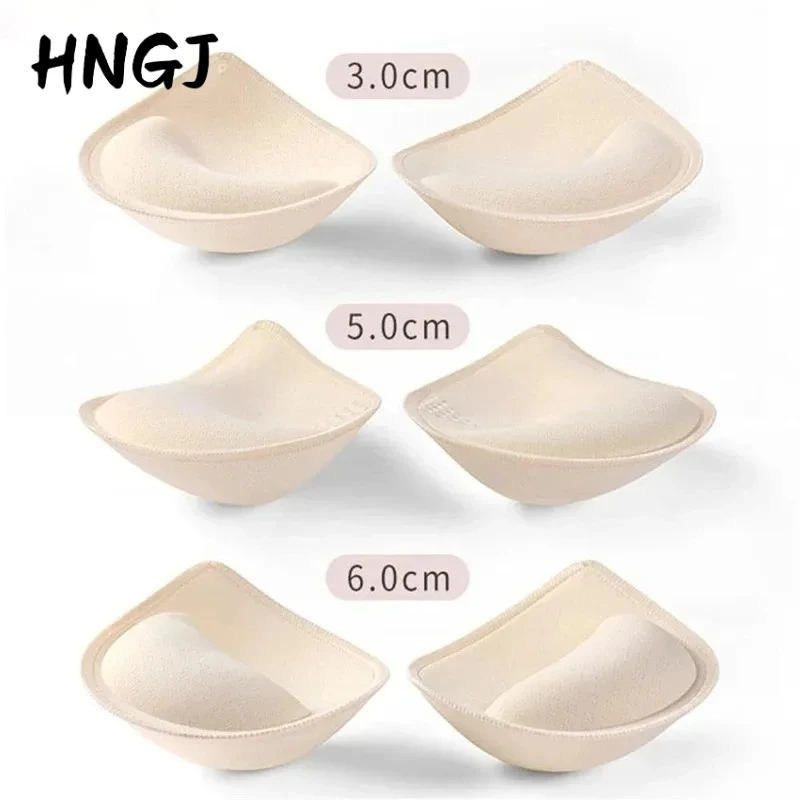 Sponge Padded Bra Thick Push Up Bra Pads Inserts Women Underwear Breast Lift Breathable Bra Pad Lining Swimsuit Insert