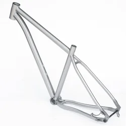 Fully Internal Cable Routing for Mountain Bicycle, MTB Bike Frame, 27.5x16”