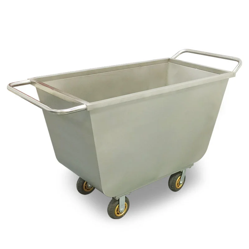 

Stainless steel feed truck