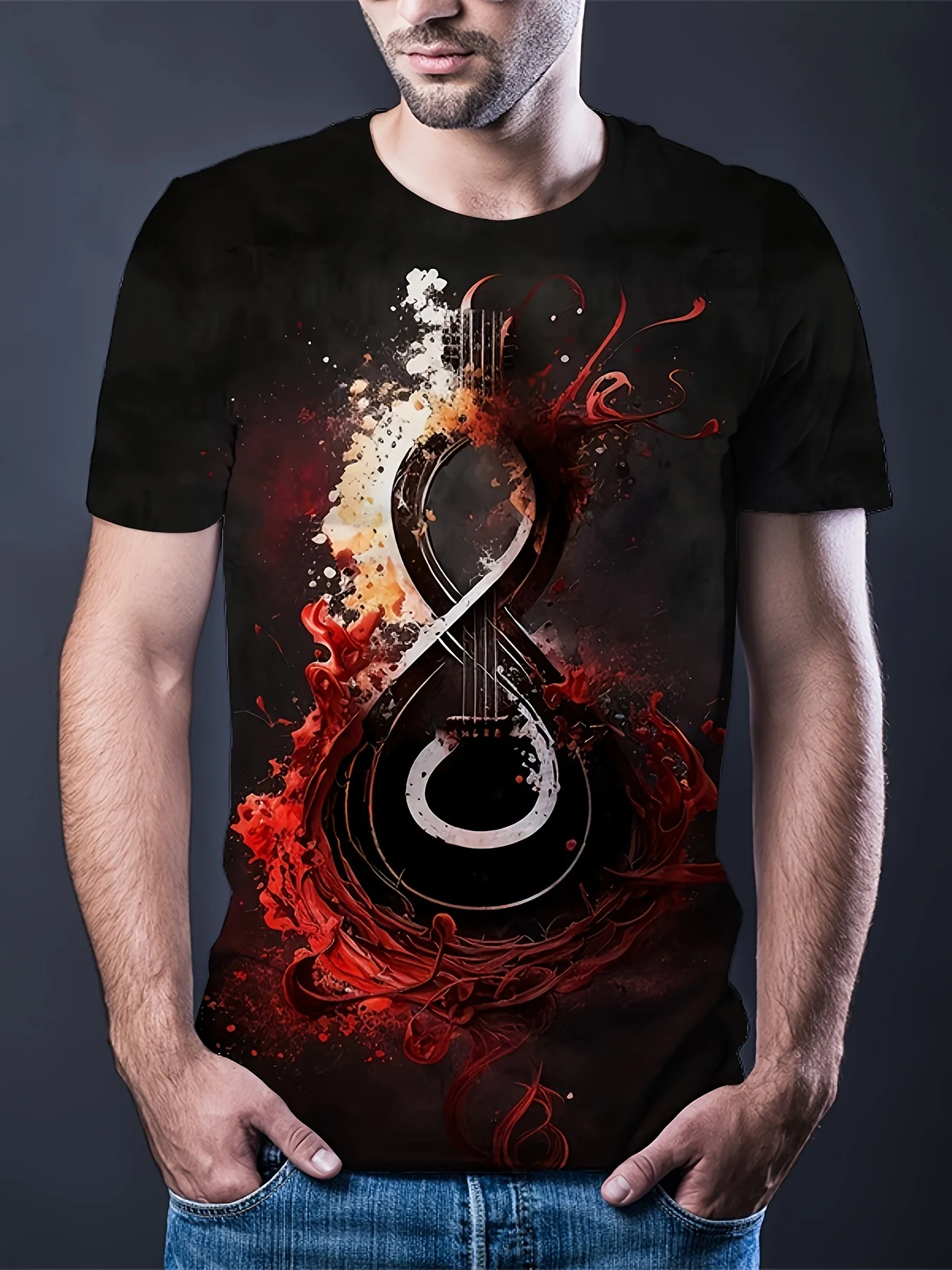 

2024 New Summer Men's Trendy Casual T-shirt