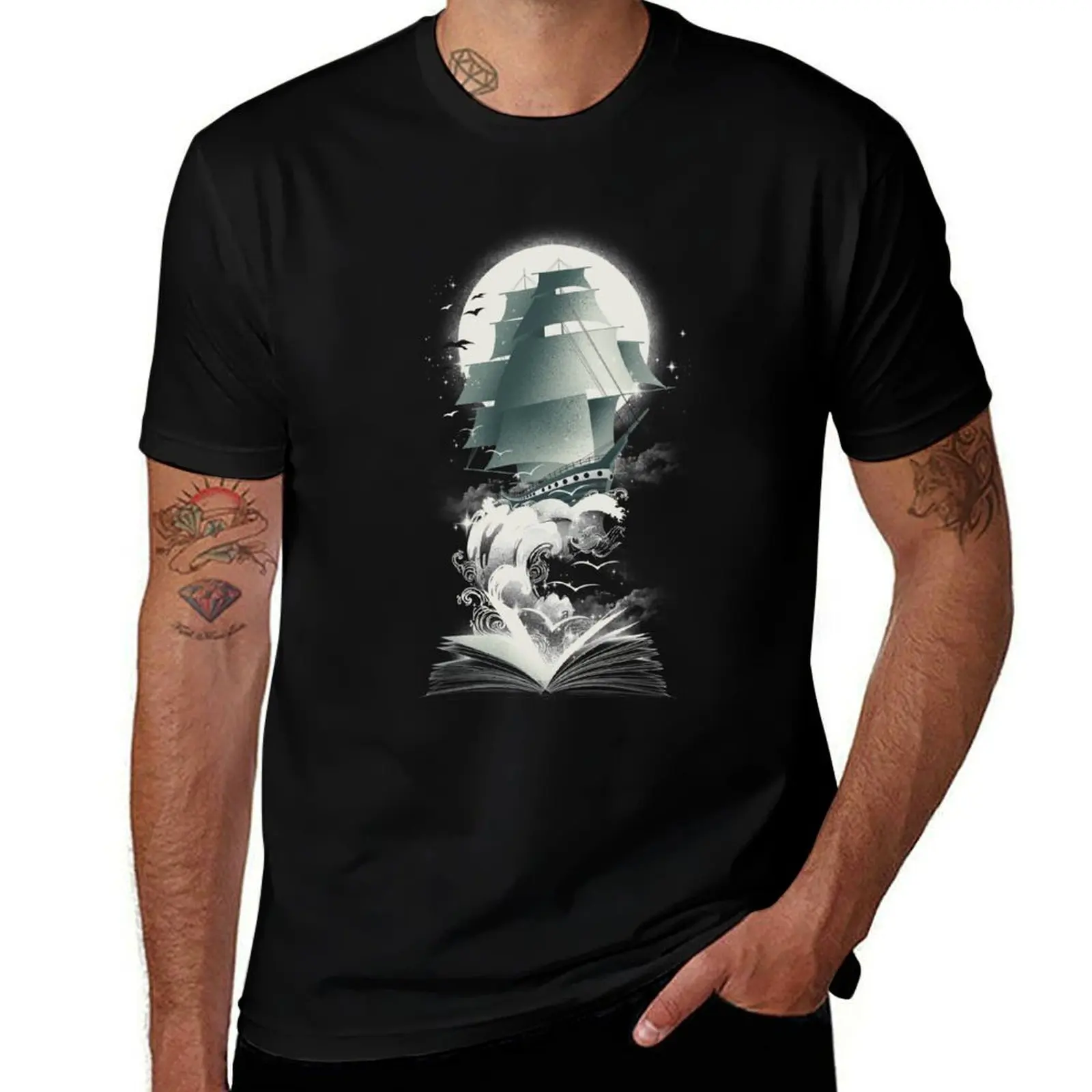 Book of Adventures T-Shirt Plus Size All Match Tee Shirt T-Shirt