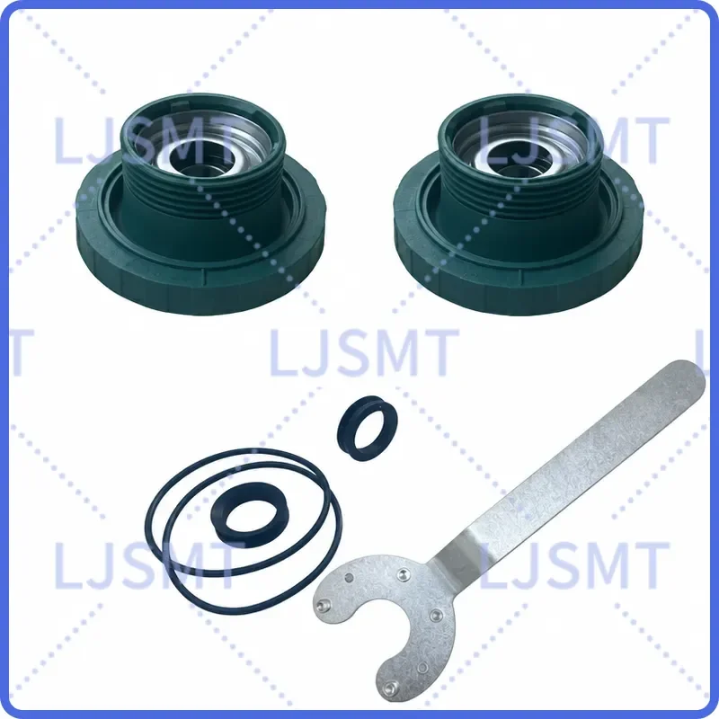 For Electrolux Zanussi Top Loading Washing Machine Front Rear Bearing Drum Support Kit with Open End Wrench Replacement Parts