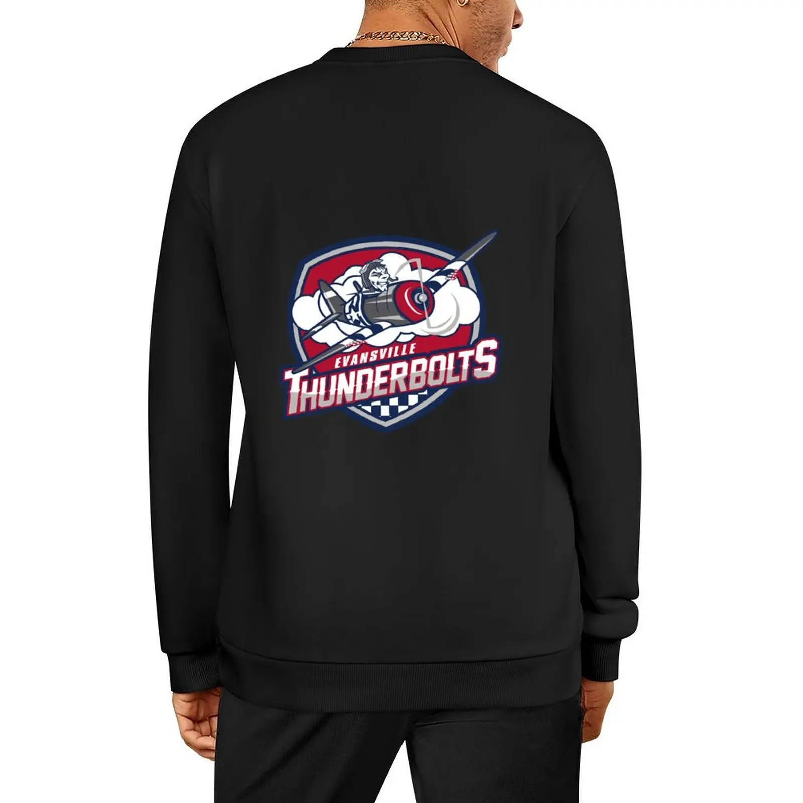 

evansville thunderbolts essential Pullover clothes for men men's clothing blouse new sweatshirt