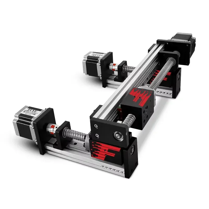 CNC Ball Screw Motor Linear Guide Rail Slide Motion Actuator Robotic Arm Xyz Stage Z Axis Table Aluminum Cartesian
