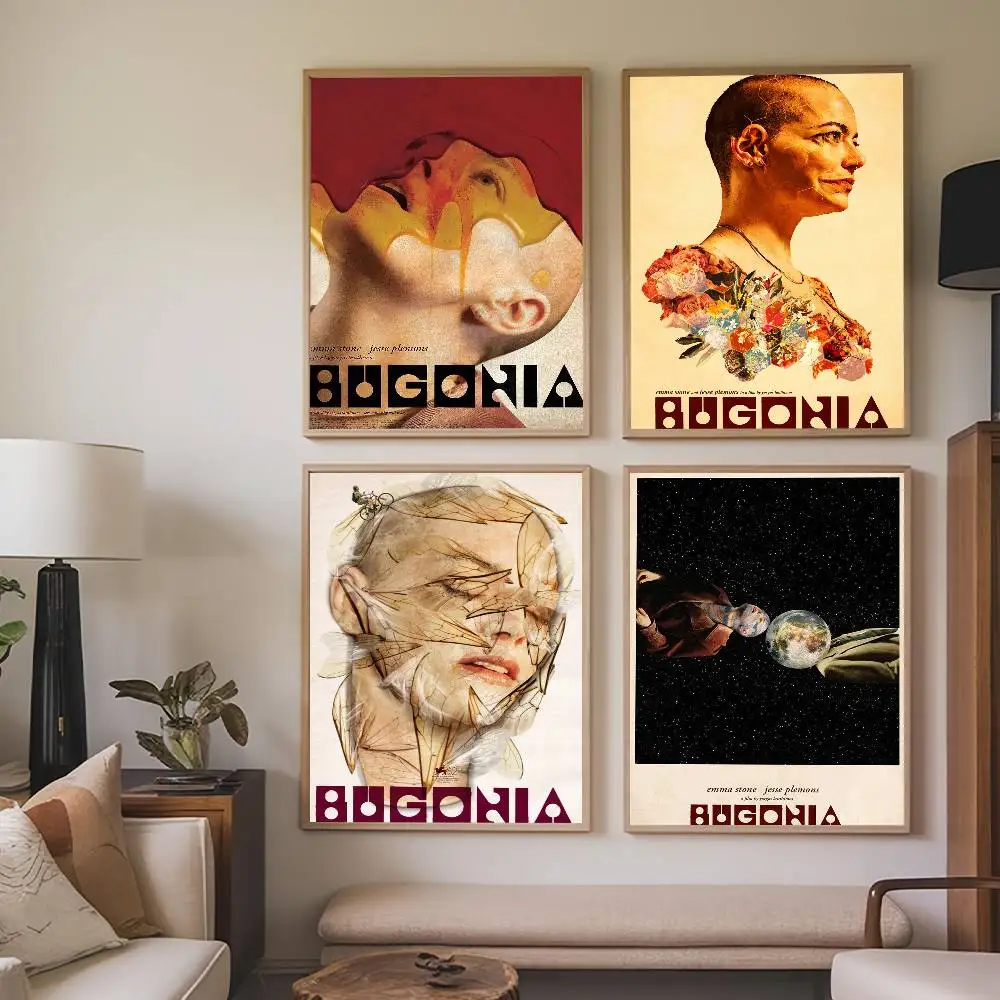 ملصق فيلم Bugonia يطبع ذاتي اللصق للمنزل مناسب لتزيين غرفة المعيشة