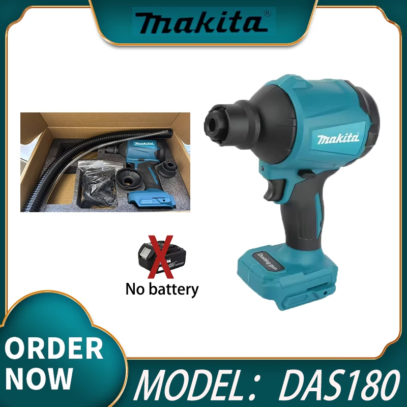 Makita Power Tools Makita 18v DAS180 High-power Air Dust Removal Gun Tools For Blowing Dust In Narrow Spaces Power Tools