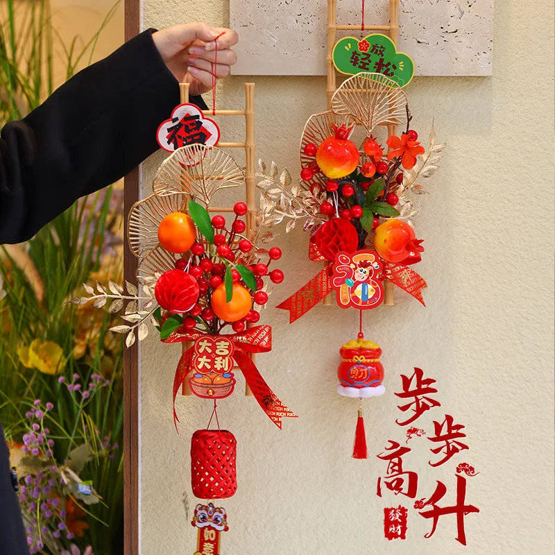 

Новогодние украшения 2026: Подвесное украшение-лестница «Шаг за шагом», новогодний подарок, подвесное украшение для новогоднего декора