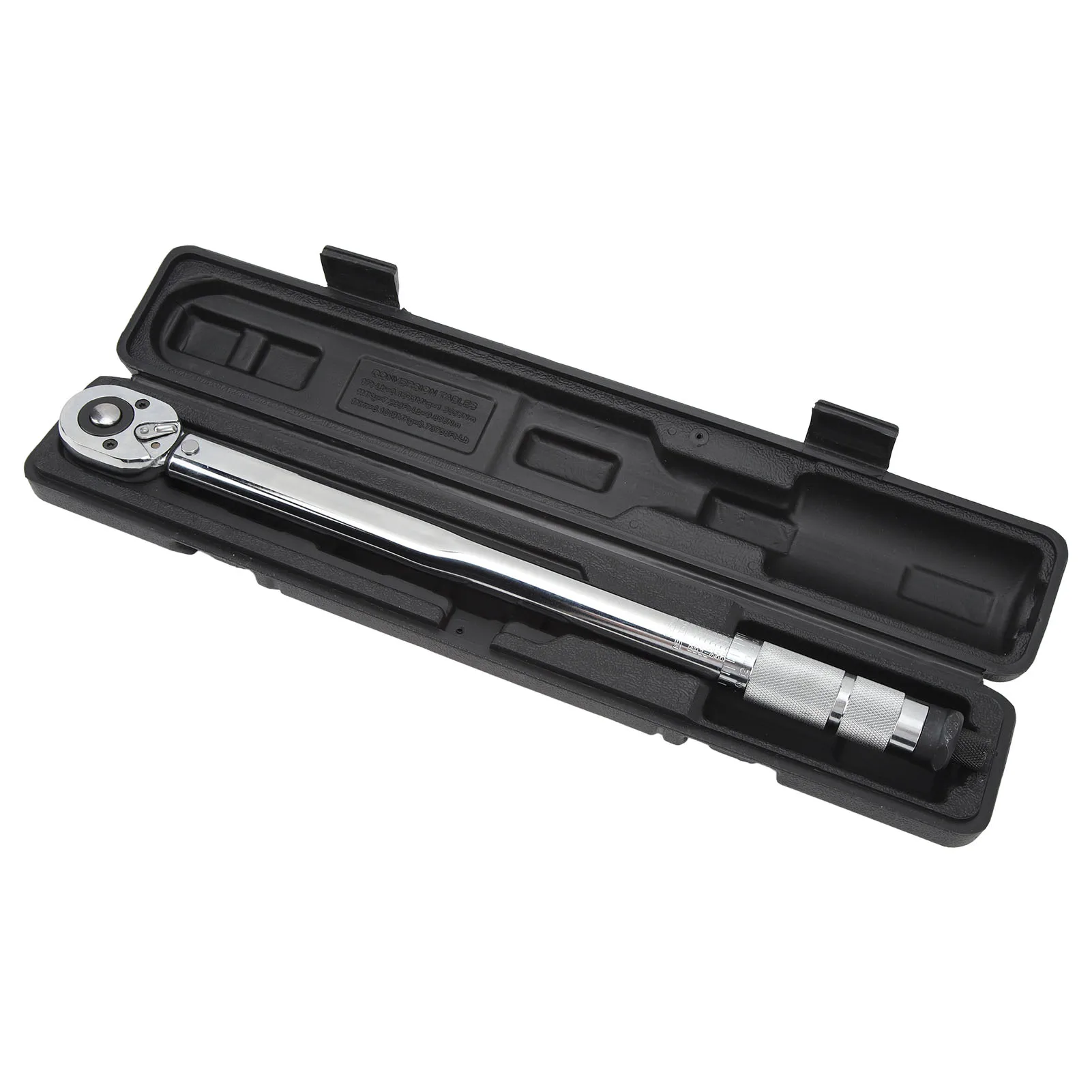 

1/2in Drive Click Torque Wrench Accurate To 4% 28 to 210Nm