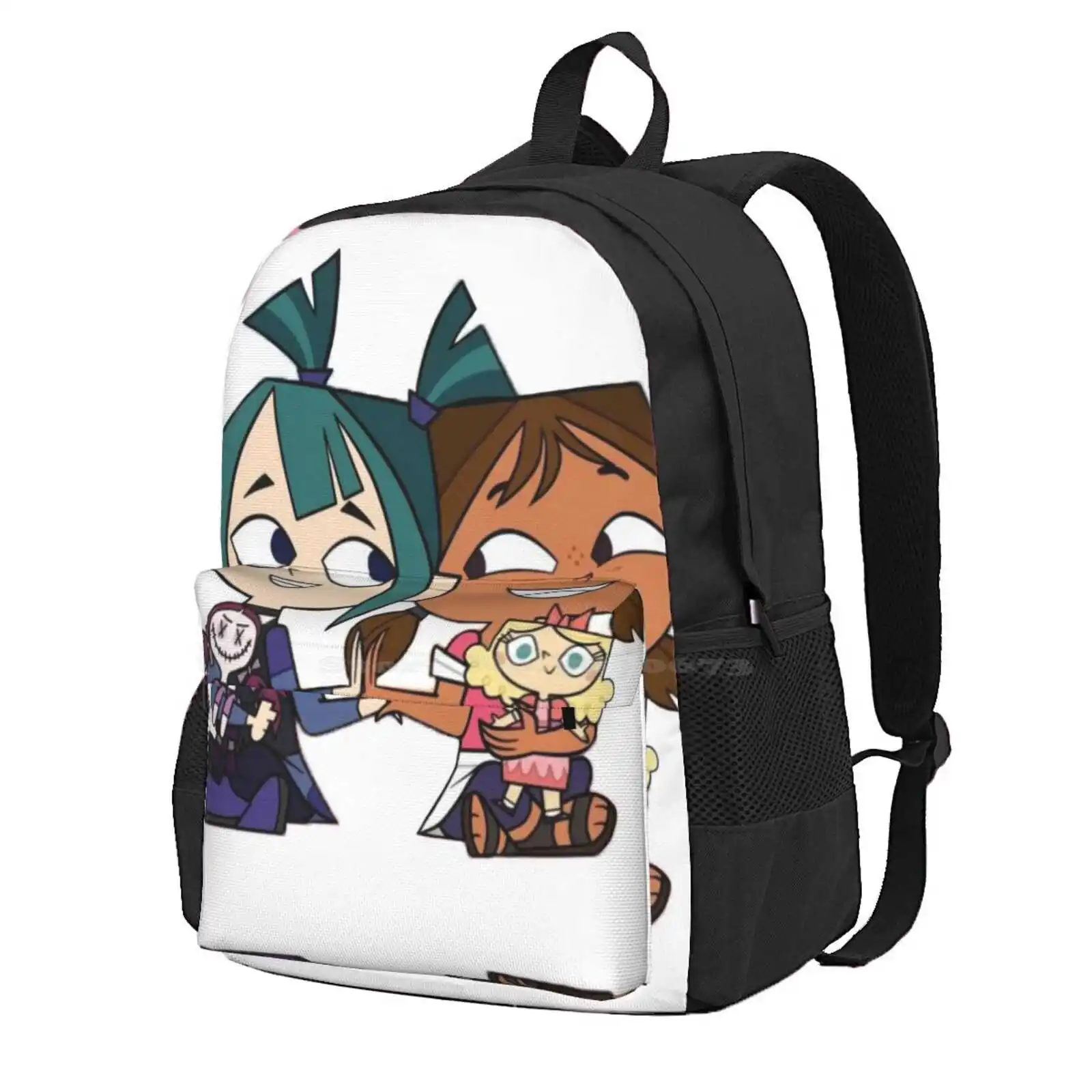 Gwen And Courtney Total Dramarama Hot Sale Schoolbag Backpack Fashion Bags Total Dramarama Gwen Courtney Daycare Island Dolls