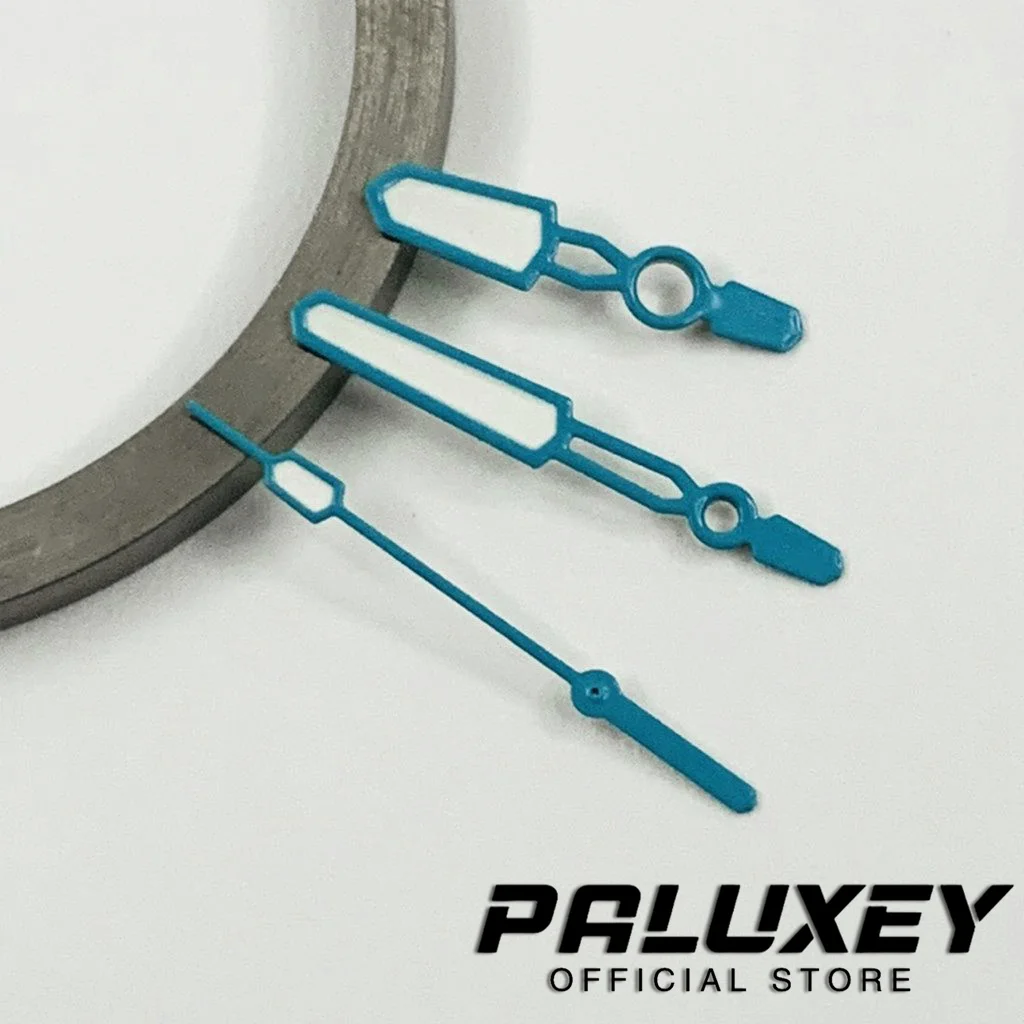 ตัวชี้นาฬิกาเคลื่อนไหวสำหรับ Nh35ตัวชี้ NH35/NH36/4R/7S สีเขียวสำหรับ Jam Tangan hijau